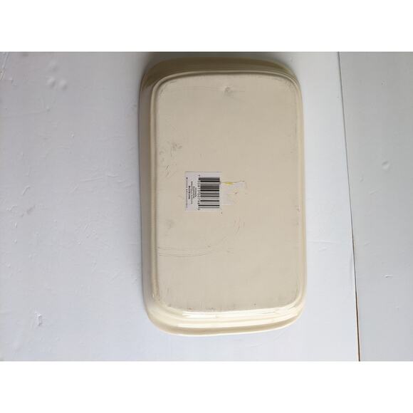 Vtg Christmas Casserole Baking Dish Holiday Bear Family ABC Distributing 9x14 - Picture 7 of 12